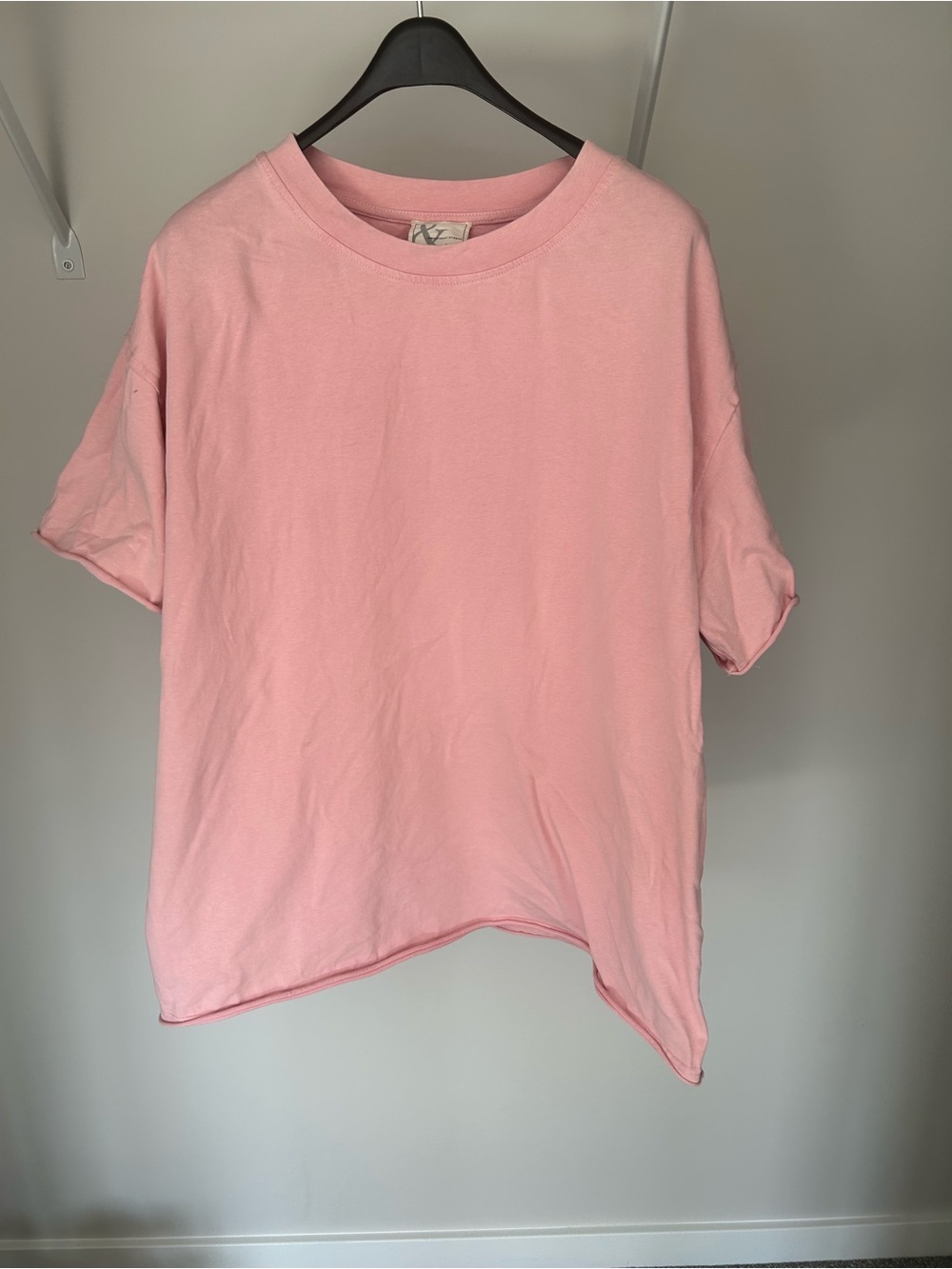 Ampersand Ave Pink Oversized Cotton T-Shirt Tunic Women’s M